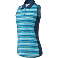 Women's Ultimate365 Printed Sleeveless Polo