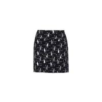 Women's Golfy Print 18 Inch Skort