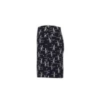 Women's Golfy Print 18 Inch Skort