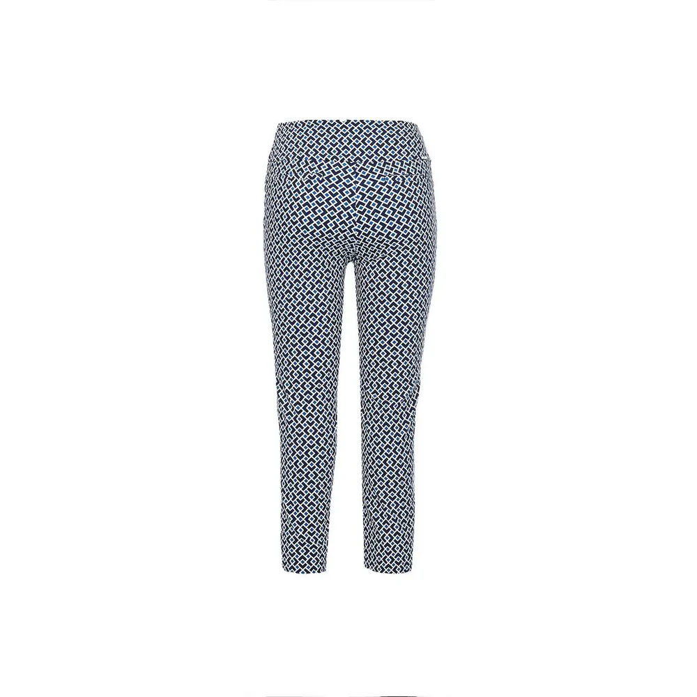 Women's Puzzle Print Ankle Pant