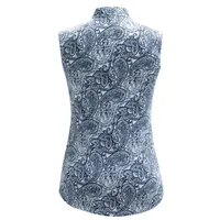 Women's Leta Mock Printed Sleeveless Top