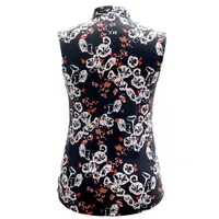 Women's LivCool Luz Printed Mock Sleeveless Top