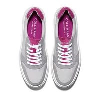 Women's Grandpro Am Spikeless Golf Shoe - Grey/Pink