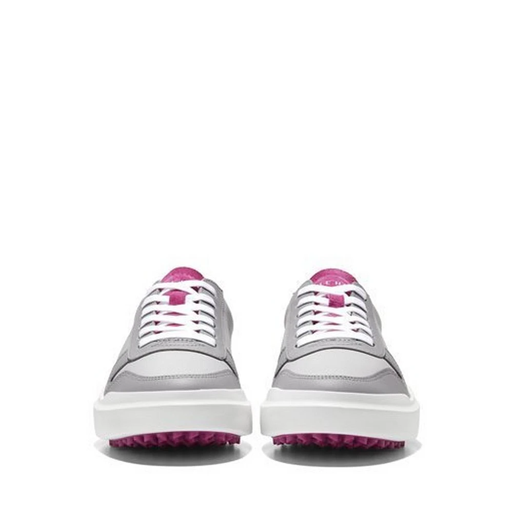 Women's Grandpro Am Spikeless Golf Shoe - Grey/Pink
