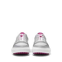 Women's Grandpro Am Spikeless Golf Shoe - Grey/Pink