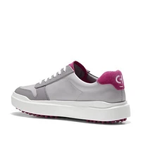 Women's Grandpro Am Spikeless Golf Shoe - Grey/Pink