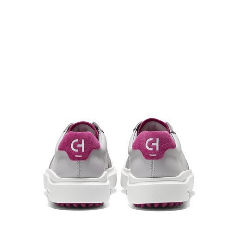 Women's Grandpro Am Spikeless Golf Shoe - Grey/Pink
