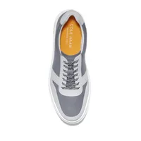Men's Grandpro Am Spikeless Golf Shoe - Grey/White/Yellow