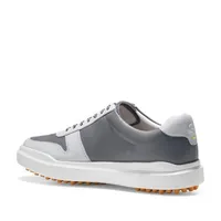 Men's Grandpro Am Spikeless Golf Shoe - Grey/White/Yellow