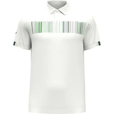 Men's Multi-Colour Floppy Disk Print Short Sleeve Polo