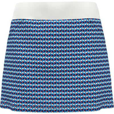 Women's Geo Print 15 Inch Skort