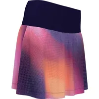 Women's Digitized Print Ombre 15 Inch Skort