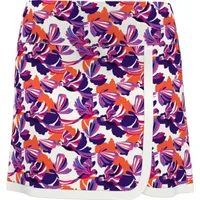 Women's Conversational Parrot Print 15 Inch Skort