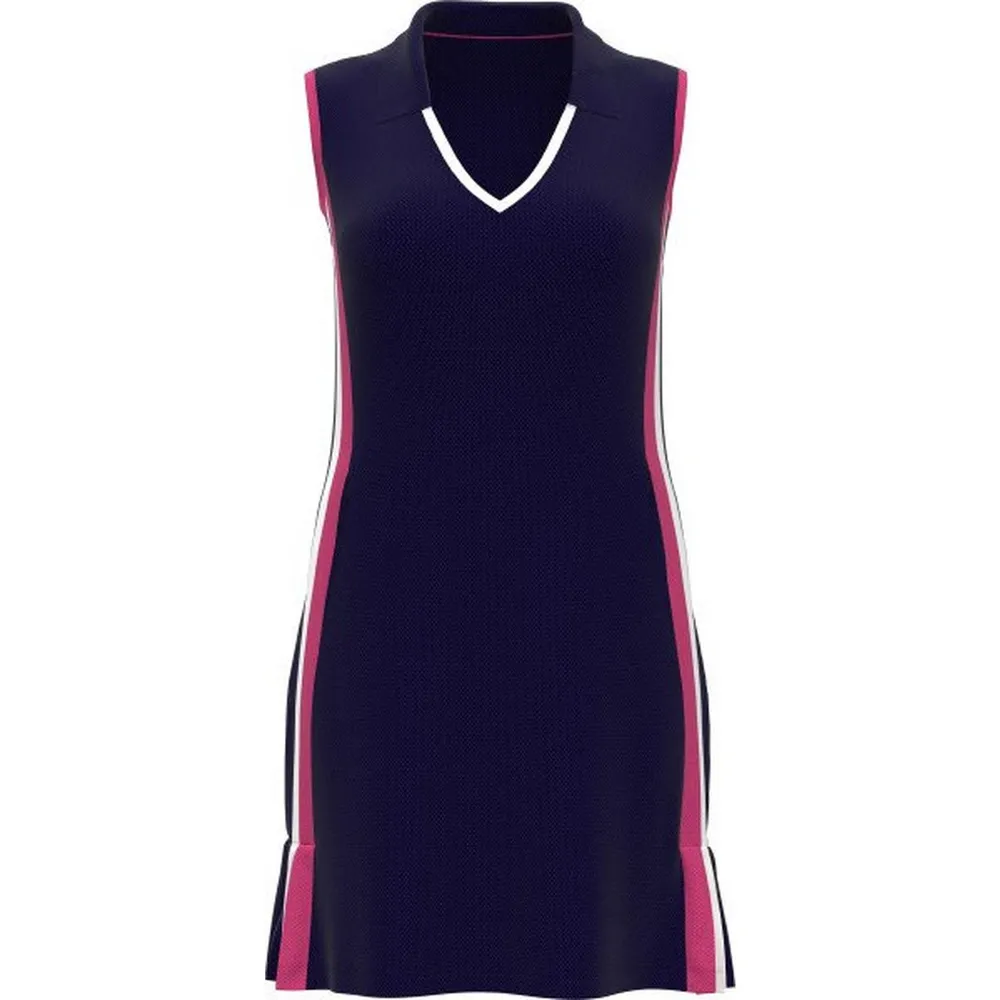 Women's Colourblock Sleeveless Dress