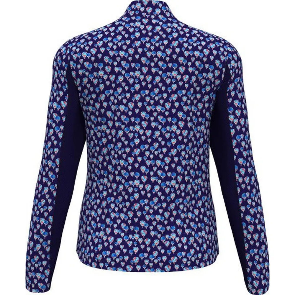 Women's Sun Protection UPF 50 Balloon Print Longsleeve Top