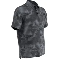 Men's Tie Dye Foulard Print Short Sleeve Polo