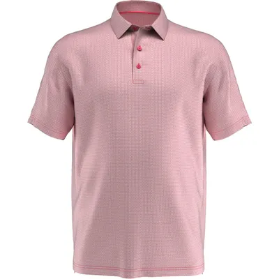 Men's All Over Chev Foulard Short Sleeve Polo