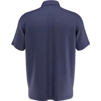 Men's Micro Print Short Sleeve Polo