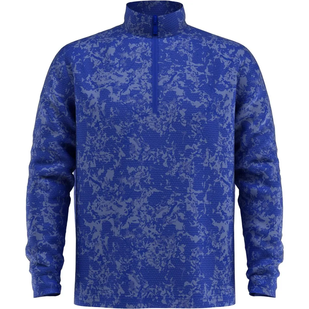 Men's Camo Printed 1/4 Zip Pullover