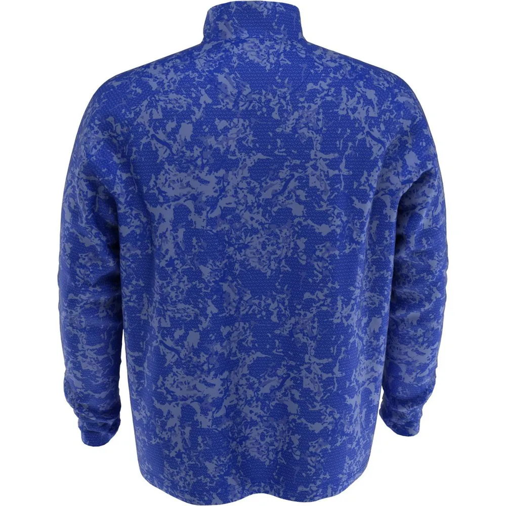 Men's Camo Printed 1/4 Zip Pullover