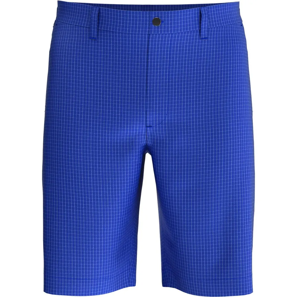 Men's Grid Print Ergo Short