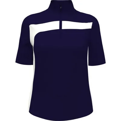 Women's Colourblock Short Sleeve Polo