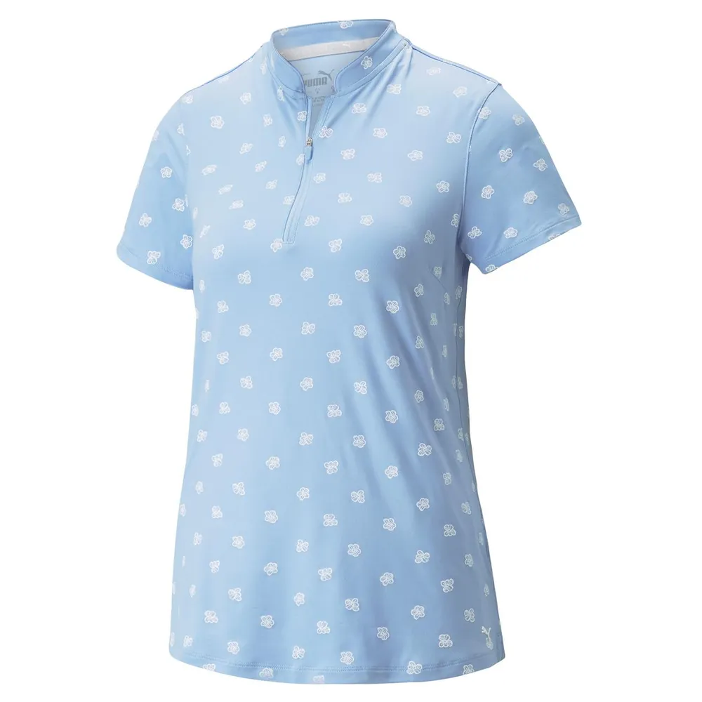 Women's MATTR Hibiscus Short Sleeve Polo