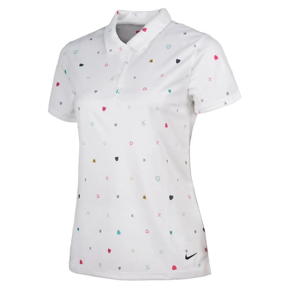 Women's Dri-Fit Victory Printed Short Sleeve Polo