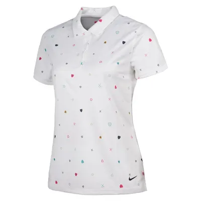 Women's Dri-Fit Victory Printed Short Sleeve Polo