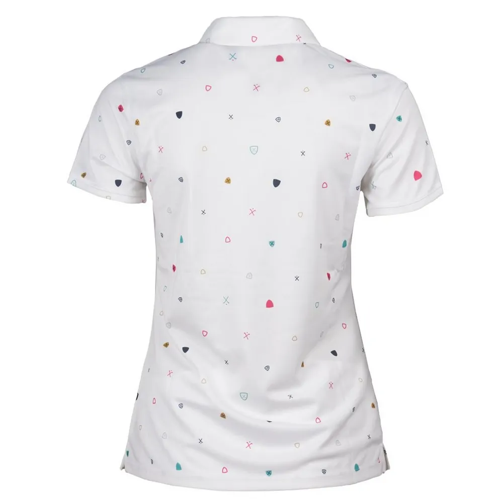 Women's Dri-Fit Victory Printed Short Sleeve Polo