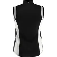 Women's Colour Block Sleeveless Polo