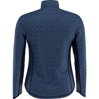 Women's Small Geo Printed Sun Protection Longsleeve Top
