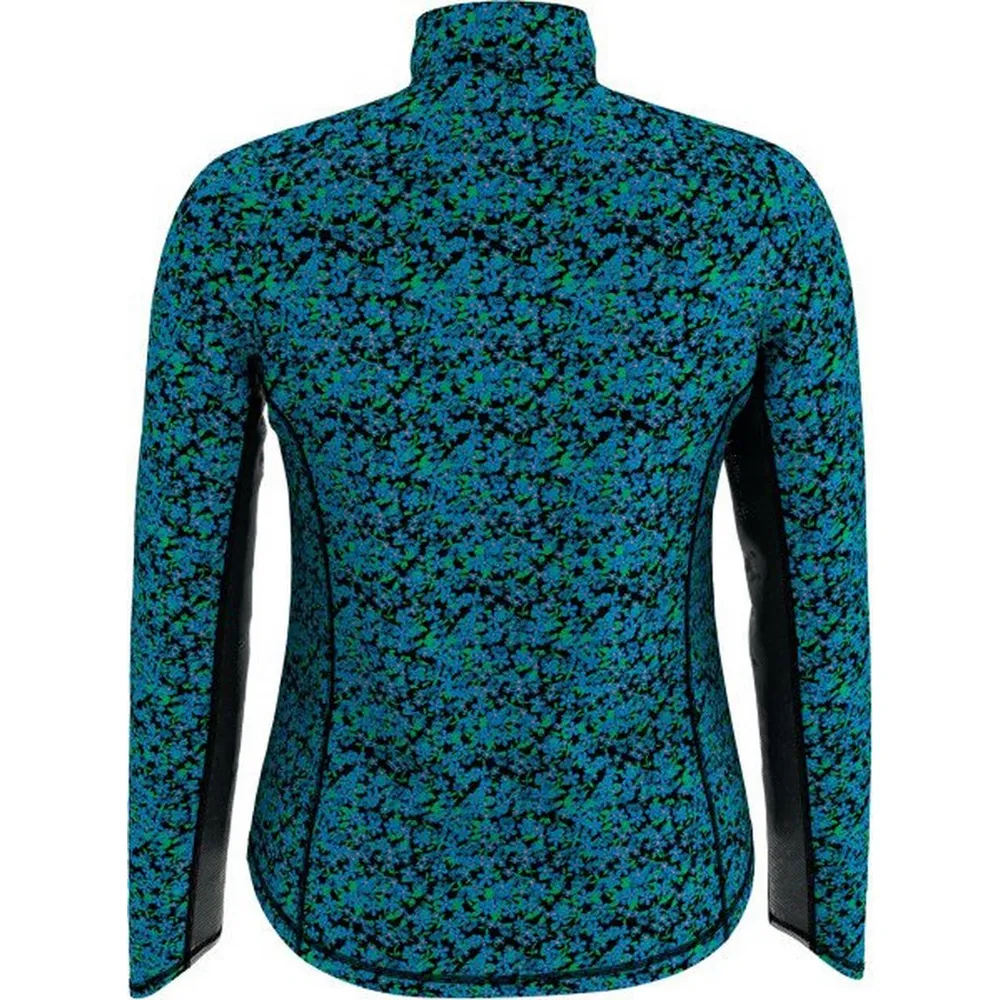 Women's Mini Floral Sun Protection Longsleeve Top