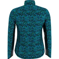 Women's Mini Floral Sun Protection Longsleeve Top