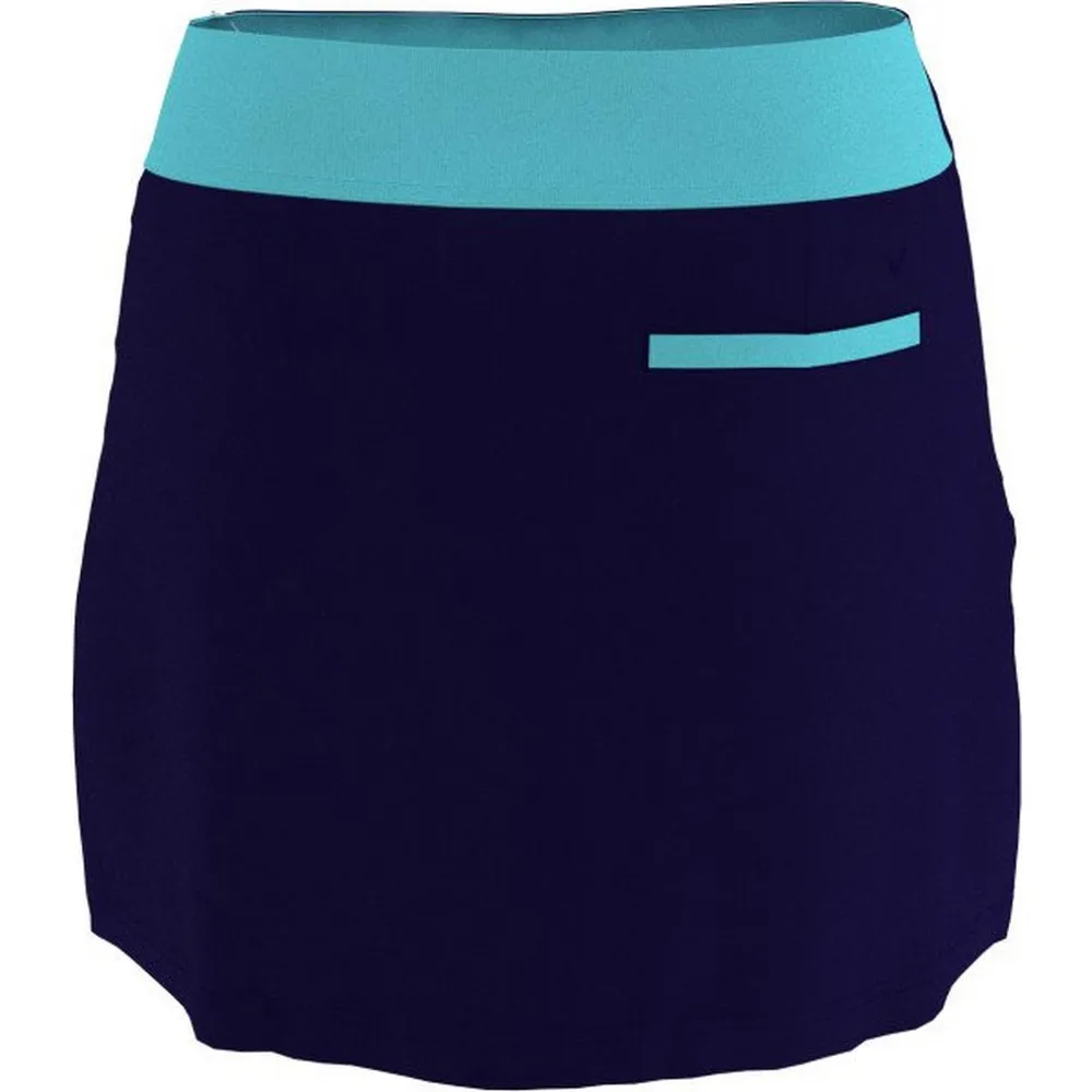 Women's Contrast Wrap Skort