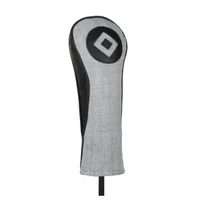 3 Panel Leather & Twill Fairway Headcover