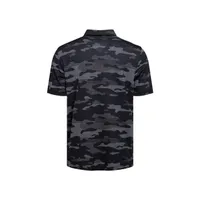 Men's Heater Camo Short Sleeve Polo