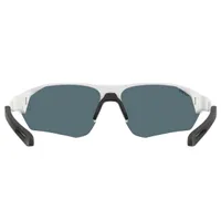 Playmaker Shiny White/TUNED Blue-Green Golf Mirror Sunglasses