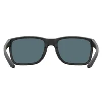 Unisex Hustle Shiny Black/TUNED Golf Blue-Green Mirror Sunglasses