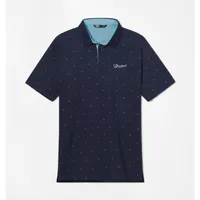 Men's Barstool Golf Crossed Tees Short Sleeve Polo