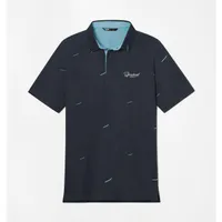 Men's Barstool Golf Jungle Short Sleeve Polo