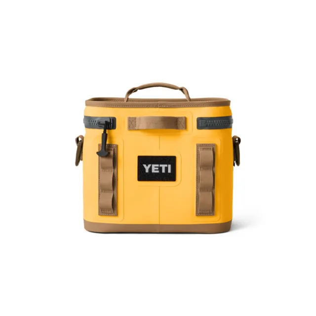 YETI Hopper Flip 12 Portable Cooler, Field Tan/Blaze Orange