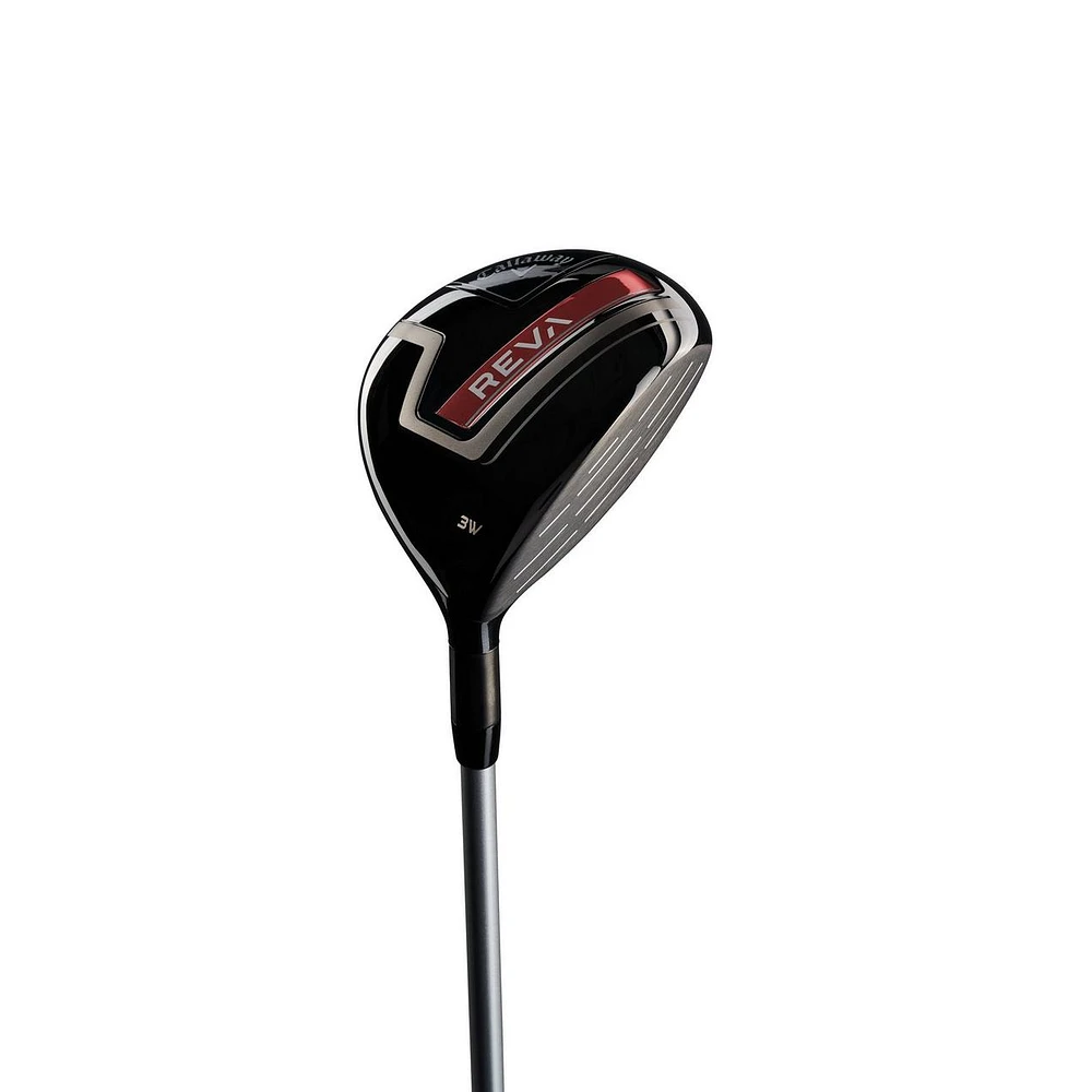 Women's REVA Red 11-Piece Package Set with Graphite Shafts