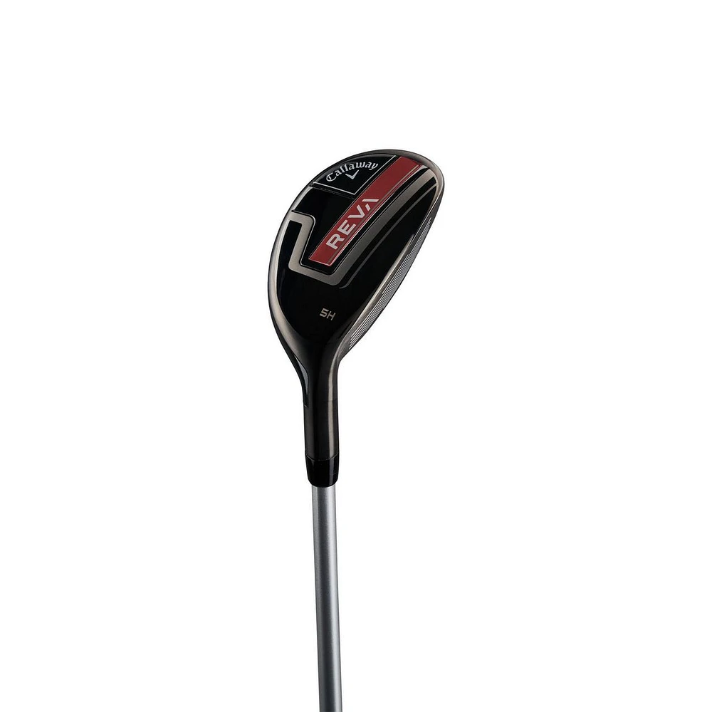 Women's REVA Red 11-Piece Package Set with Graphite Shafts