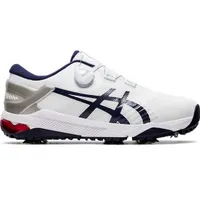 Men's Gel Duo Boa Spiked Golf Shoe-White/Navy/Grey