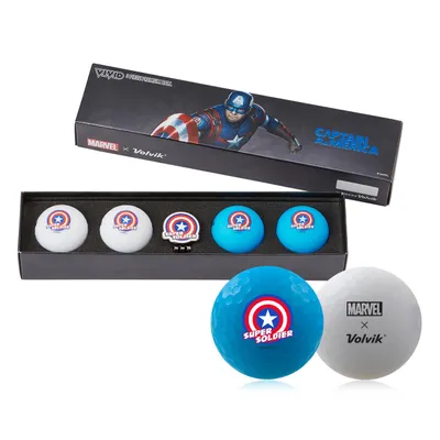 Marvel Vivid 2.0 4 Pack Gift Set Golf Balls