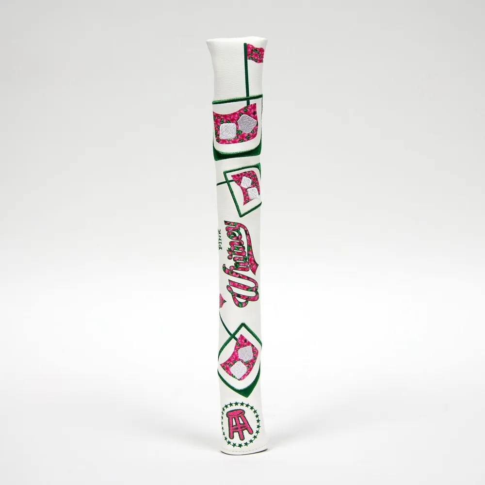 Pink Whitney Azaleas Alignment Stick Cover