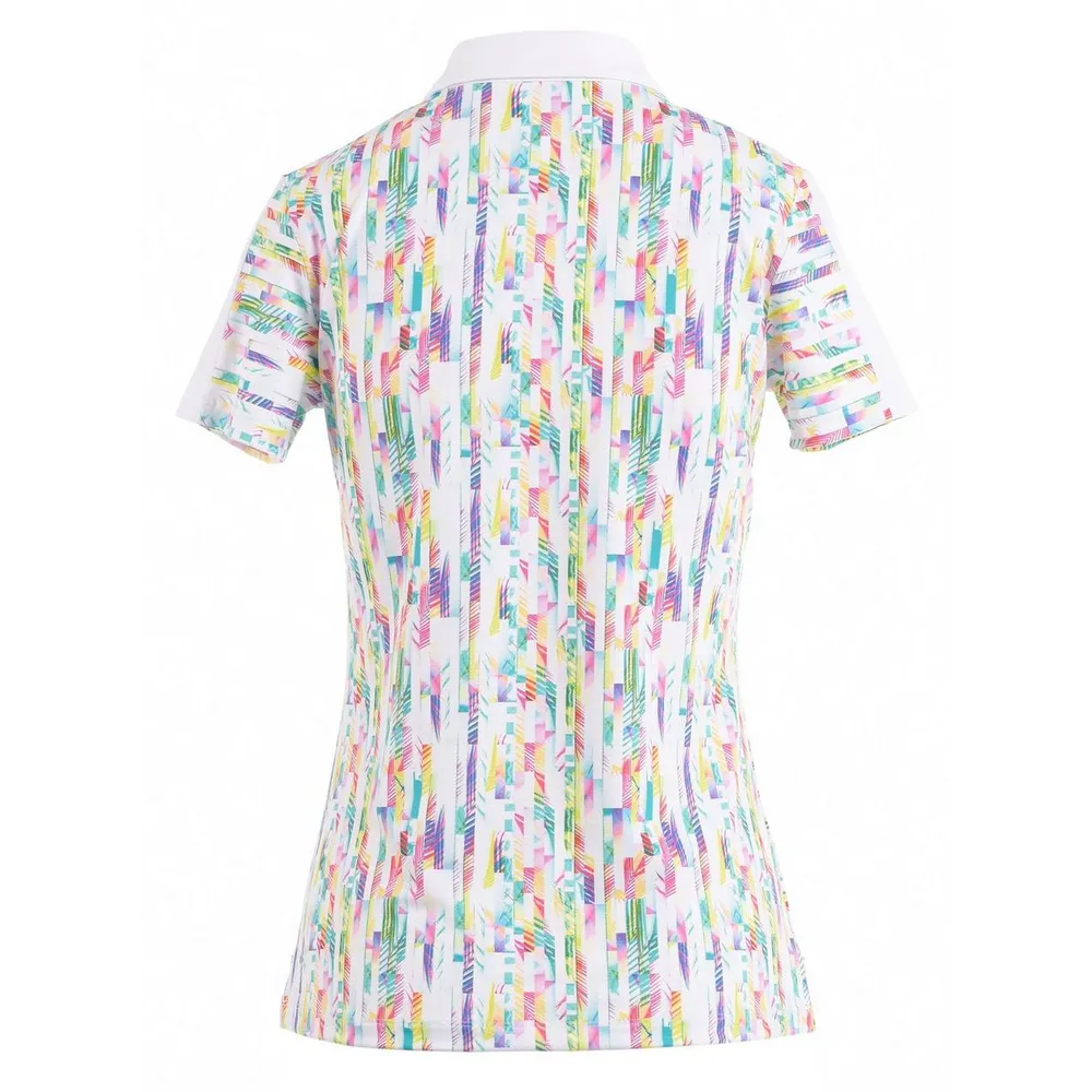 Women's Meredith Print Short Sleeve Polo