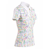 Women's Meredith Print Short Sleeve Polo