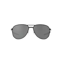 Contrail Satin Black w/ Prizm Black Iridium Polarized Sunglasses